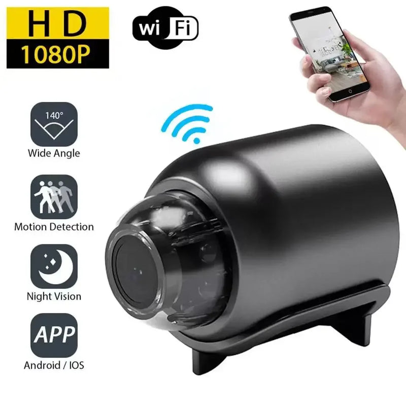 Mini Camera 1080P HD WiFi Wireless HD Night Vision Camera Home X5 Remote Camera Kids Pet Safety Monitoring