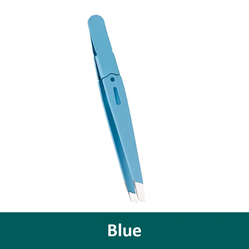 Puller Stainless   Eyebrow Tweezer Hairs  Steel Slanted Eye Brow  Clips Removal Makeup Tools  Colorful Hair Beauty Fine