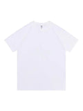 Summer 100% Cotton Women'S T-Shirt Bottoming Basic Fashionable Solid Lady Short Sleeve Loose Tops Shirts 230G/㎡ Tops