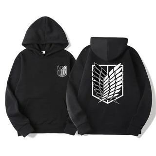 Attack on Titan Men's Hoodie Anime Hoodies Men and Women Streetwear Pullover Harajuku Shingeki No Kyojin Hoodies Sweatshirt