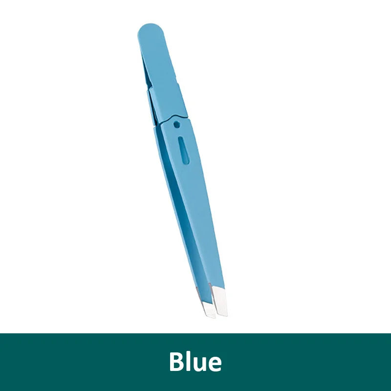 Puller Stainless   Eyebrow Tweezer Hairs  Steel Slanted Eye Brow  Clips Removal Makeup Tools  Colorful Hair Beauty Fine